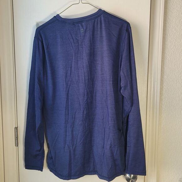 Mountain Warehouse Women's Shirt sz 12 Blue Long Sleeve Base Layer Activewear - Picture 5 of 5